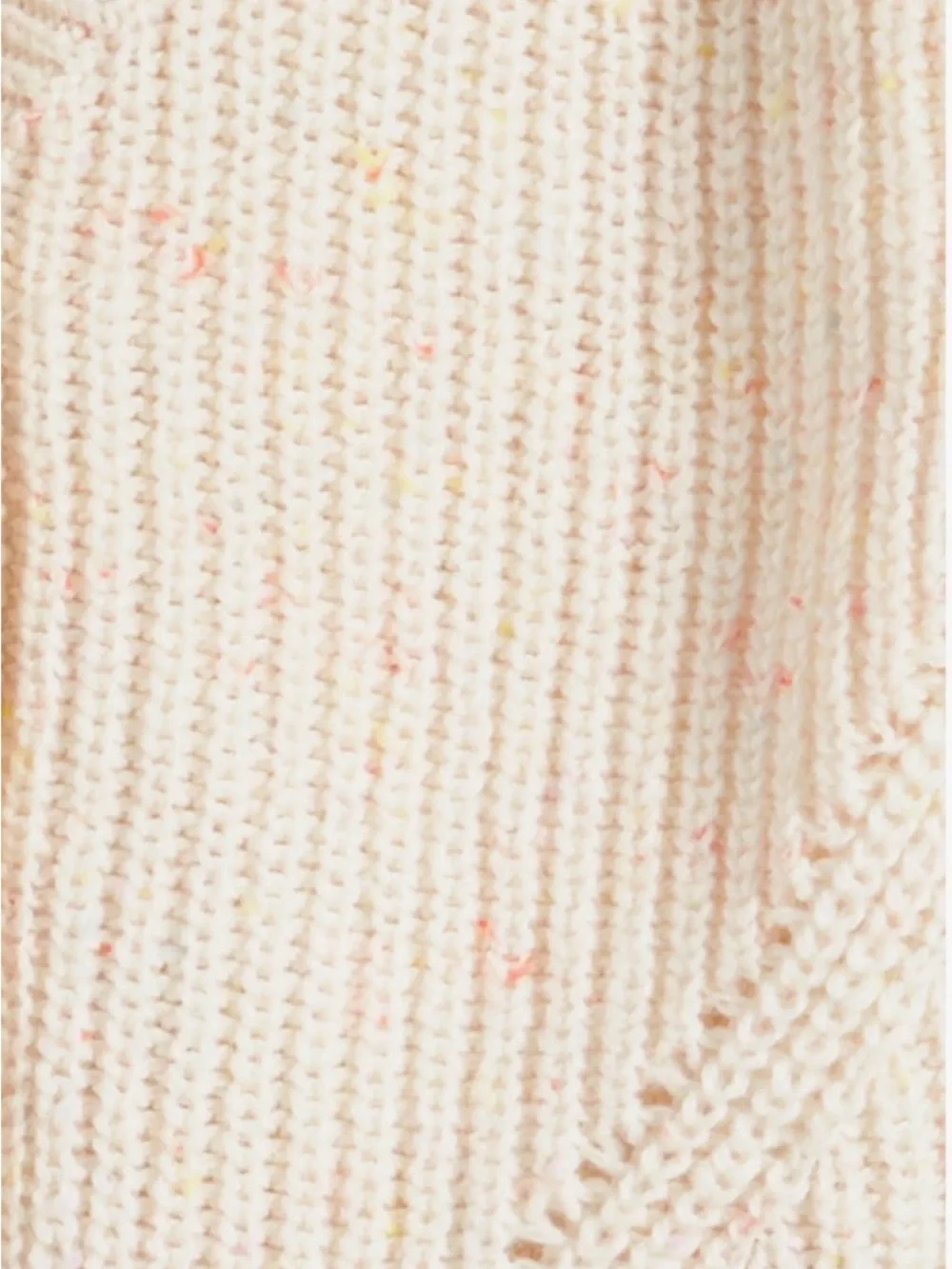 Tucker + Tate Cream Speckled V-Neck Button Cardigan